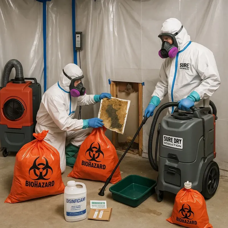 Contaminated Water Handling Protocols process in Gladstone, MO