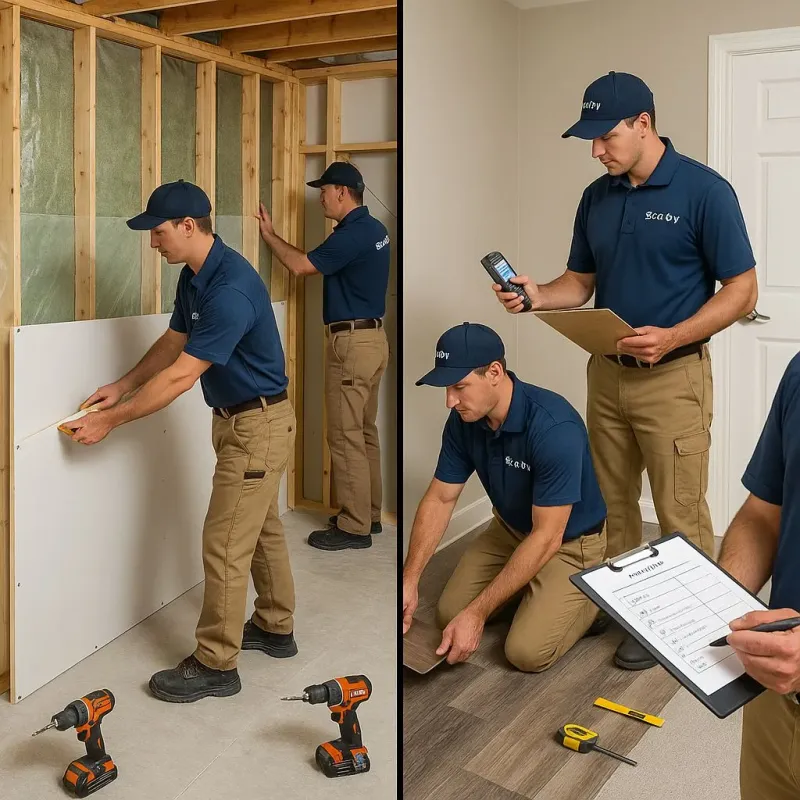 Repairs and Reconstruction process in Gladstone, MO