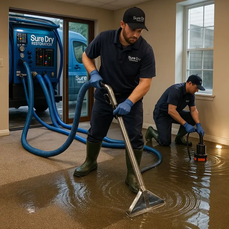 Water Extraction and Removal process in Gladstone, MO